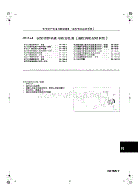 2006奔腾维修手册下册【车身】_09-14A