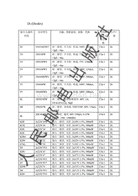 贴片元器件资料_Di_Diodes_