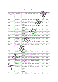 贴片元器件资料_Sec （Semiconductor Components Industries）