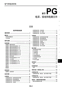 2011东风日产楼兰维修手册55 电源、接地和电路元件