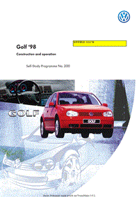 SSP200_大众GOLF 98整车-译稿