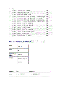 沃尔沃B7R电路技术资料 MID 223