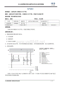 电气 全新宝来—右侧前后小