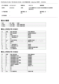 宝马E53底盘3.0X5控制单元端子功能 A196 车载显示器 V.2