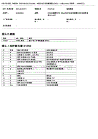 宝马E83底盘X3控制模块端子说明 A836 电子防驶离装置 (EWS) V.1