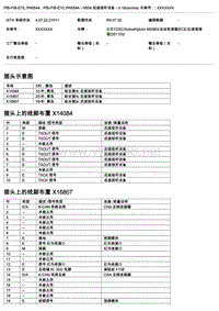 宝马E72底盘X6控制模块端子功能说明 N554 后座视听设备 V.1