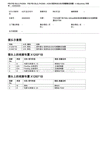 宝马G12底盘新7系控制模块端子说明 A336 前部电动主动式侧翻稳定装置 V.4