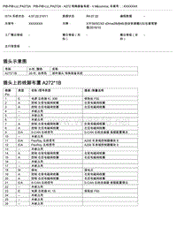 宝马F39底盘X2控制模块端子说明 A272 特殊装备系统 V.8