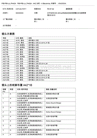 宝马F39底盘X2控制模块端子说明 A42 主机 V.6