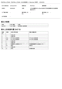 宝马F48底盘X1控制模块端子说明 S45 选档按钮 V.1