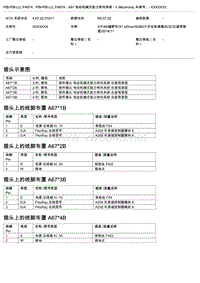 宝马F48底盘X1控制模块端子说明 A67 电动机械式助力转向系统 V.8