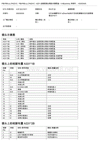 宝马F48底盘X1控制模块端子说明 A231 远程信息处理技术通信盒 V.4 (2)